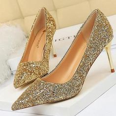 Home · Mileg · Online Store Powered by Storenvy Fashion Party Dress, Sparkly Wedding Shoes, Glitter Stilettos, Glitter Jewelry, Wedding Pumps, Prom Heels, Jimmy Choo Heels, Shoes Design, Toe Post Sandals