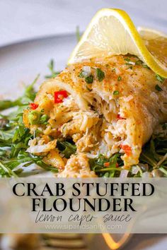 Transform your family dinners into something truly special with our Crab Stuffed Flounder recipe! Experience the rich blend of flaky flounder and flavorful crab stuffing – perfect for any occasion. Get ready for a delicious seafood feast tonight! Baked Stuffed Flounder Recipes, Crab Stuffed Fish, Crab Ideas, Beach Dinners