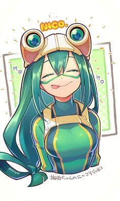 Mha Froppy Fanart, Mha Tsuyu Fanart, Froppy My Hero Academia, Toadally Awesome, Asui Tsuyu, Happy Frog, My Hero Academia Tsuyu, Anime Character Names, My Hero Academia 2