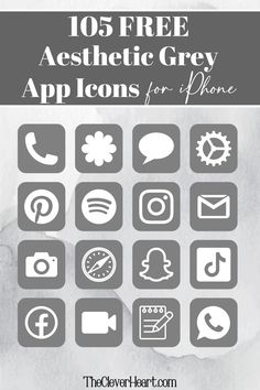 grey app icons Gray Photos Icon, Day One Journal, Icons Phone, App Icons For Iphone, Aesthetic Grey, Icons For Iphone, Ios Aesthetic, Journal App