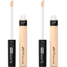 2 Pack Maybelline New York Fit Me Concealer 20 Sand New & Sealed SKU: SD00098566 Brand: Maybelline Size: 0.23 fl.oz / 6.8 ml Color: 20 Sand Condition: New UPC: 041554247732 Shade: 20 Sand Formulation: Liquid Skin Type: All Skin Types Brand New & Sealed Product Maybelline New York Fit Me Concealer, 20 Sand, 2 Pack - Skin looks perfected with this natural coverage liquid concealer - Conceals redness, flaws, and blemishes - Oil-free - Dermatologist tested - Ophthalmologist tested - Non-comedogenic concealer - Fragrance-free Outer Packaging May Have Some Minor Shelf-Wear And / Or Sticker Residue Fit Me Concealer, Concealer Color, New York Fits, Liquid Concealer, Too Faced Concealer, Maybelline New York, Eye Bags, Fragrance Free, Skin Type