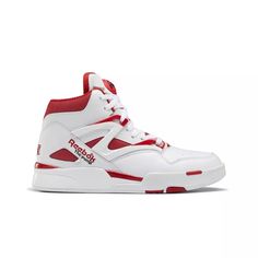 Men Reebok Pump Omni Zone II Basketball Shoes Size 10.5 White Red Black HQ1008 COLOR: RED / WHITE / BLACK /  CONDITION: BRAND NEW NEVER BEEN WORN  STYLE CODE: HQ1008 100% AUTHENTIC GUARANTEEDSee the pictures for more details.  Please contact me if you have any questions. Reebok Pump, Reebok Sneakers, Basketball Shoes, Red White, White Black, Athletic Shoes, Men's Shoes, White And Black, Shoe Accessories