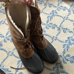 New In Box Tory Burch Argyll Lace Up Jackson Boot Distressed Double Face. Size 10. Ships Without Box!! Tory Burch Sleeping Bag Boots, Double Face, Tory Burch Shoes, Lace Up Boots, Shoe Laces, Tory Burch, Size 10, Lace Up, Ships