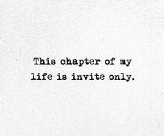 an old black and white typewriter with the words, this charter of my life is in