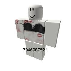 a white cube with a black and red design on it's face, sitting in front of a white background