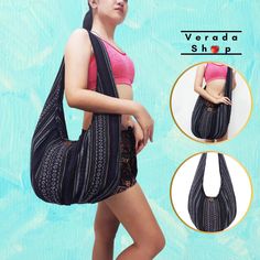 This shoulder bag made from beautiful woven cotton. This sturdy and durable bag is useful and big enough for all your daily essentials. Material: Woven Cotton Color: Multi-Color 🎯Feature : 1 interior zipper pocket 1 top zipper closure Full inner lining in black fabric 📐Measurements: Width:  21" Height:  12"  Depth:  6" Variations Strap Short Strap:  Strap Drop 16" (32" from one side to the other side) Long Strap:  Strap Drop 23" (46" from one side to the other side) (This is handmade bag, the Black Bohemian Pouch Bag, Black Bohemian Shoulder Bag For Everyday Use, Black Bohemian Hobo Bag, Black Bohemian Satchel Bag, Black Bohemian Pouch Shoulder Bag, Black Bohemian Hobo Bag For Travel, Bohemian Black Hobo Bag For Travel, Black Bohemian Tote Shoulder Bag, Bohemian Black Crochet Bag For Festival