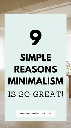 Read more to learn why minimalism and simplicity are so great! Minimalist Home Interior, Declutter Your Home, Minimalist Wardrobe