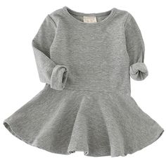 PRICES MAY VARY. Infant toddler baby girls dress. Cute baby girls round neck solid pleated dress peplum tops , casual ,simple but classic . It can be wear in spring,fall and winter. Material:Cotton content more than 95% .Soft and comfy durable fabric,stretchy,smooth and delicate,suitable for toddler free to wear. Size fit for 9 months-3 years toddler baby girls , The dress❤️ RUNS SMALL❤️ ,recommended to order one or two sizes up.Please checking detailed measurement. Shorter dress, above knee len Princess Tutu Dresses, Ruffled Top Dress, Toddler Wearing, Long Sleeve Cotton Dress, Girls Pink Dress, Ruffle Long Sleeve, Toddler Girl Outfits, Fashion Kids