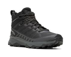 Men's Merrell Speed Eco Mid Wp | Zappos.com Mens Hiking Boots, Mens Shoes Black, Winter Adventure, Bellows, Eva Foam, Outdoor Shoes, Hiking Shoes, Lace Closure, D Ring