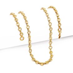 Handmade gold chains 14k gold platted 18 inches 22k Gold Link Chain Necklaces, Gold Oval Link Chain Jewelry, Yellow Gold Adjustable Round Chain Necklace, Yellow Gold Plated Cable Chain Necklace, Yellow Gold-plated Cable Chain Necklace, Gold Cable Chain Link Jewelry, Gold Link Chain Necklace With Adjustable Chain, Adjustable Gold Plated Chain Link Necklace, Gold-tone 14k Gold Link Chain Necklace