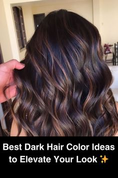 Discover the best dark hair color ideas that will give your locks a stunning makeover! Whether you’re looking for deep, rich shades or subtle highlights, these trendy options for 2024 will help you find the perfect look. Get inspired and transform your hair with these must-try colors! #DarkHairGoals #HairInspo #2024Trends