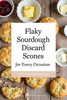 flaky sourdough discard scones for every occasion