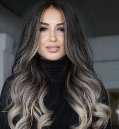 Dark Brown Hair Rich, Ash Brown Hair Balayage, Ash Brown Ombre, Ash Blonde Hair Balayage, Rambut Brunette, Black Hair Balayage, Ash Hair Color, Balayage Hair Dark, Ash Blonde Hair