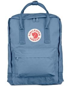 Simple, stylish and functional, the Kanken backpack from Fjallraven is at home on the city streets or country trails. A lightweight backpack with removable cushion helps pad the contents until you're ready to take a rest. Mochila Fjallraven Kanken, Kanken Classic, Backpack Fjallraven, Navy Backpack, Popular Backpacks, Fjällräven Kånken, Water Resistant Backpack, Lightweight Backpack, Pinstriping