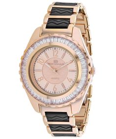 Oceanaut Lucia Collection Model Oc0544 Watch - Quartz Movement View 1 Bracelet Rose Gold, Mineral Water, Rose Gold Band, Stainless Steel Band, Stainless Steel Watch, Minerals Crystals, Watch Case, Steel Bracelet, Michael Kors Watch