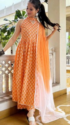 Anarkali Kurta Set, Trendy Outfits Indian, Anarkali Dress Pattern, Simple Kurta Designs, Simple Kurti Designs, Long Kurti Designs, Casual Indian Fashion