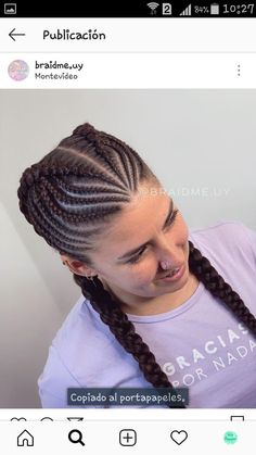 Hair Accessories Braids, Hairstyle Ideas Easy, Feed In Braids Hairstyles, Beautiful Braided Hair, Natural Afro Hairstyles, Braids Hairstyles Pictures