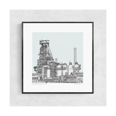 The Steelworks, Port Talbot Limited Edition Print | michaelpaullewis A Praying Life Paul Miller