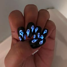 Halloween Nails Diy, Nail Art Halloween, Halloween Nails Easy, Cute Halloween Nails, Gel Set, Halloween Nail Designs, Halloween Nail