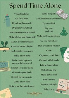 Getting out of your comfort zone is the best way to growWhenever we have an day for ourselvesit is important to spend it connecting with ourselves and getting to know ourselves a bit moreBest way to use these ideas iswriting them downand placing them in a cup for randoming selecting one on a free daySelfloveSelfcareideasspendingtimealoneWellnessselfloveroutine<3 How To Connect To Nature, What Is Comfort Zone, How To Grow Self Love, Ways To Get Out Of Comfort Zone, How To Spend Your Alone Time, Things To Get Out Of Comfort Zone, How To Comfort Yourself, Solo Day Ideas, Things To Do To Get Out Of Comfort Zone