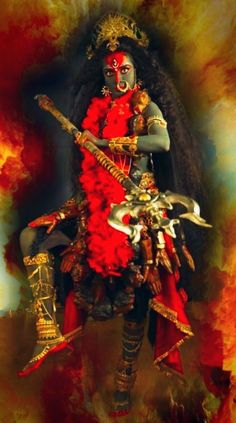 Kali Shiva, Goddess Kali Images, Kali Statue, Kali Hindu, Durga Kali