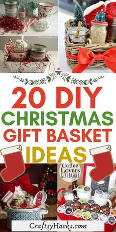 20 diy christmas gift basket ideas