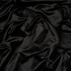 "SILK DESCRIPTION Condition: Brand new Silk #: TS-7171G Type of Silk: 100% Silk Description: Black Duchess Silk Satin 32 mm weight 100% Silk 55\"W Fabric Width: 55 inches Length: By the yard. Enter the quantity of yards you want (i.e. Qty of 3 will be 3 yards). The yards will be shipped in a continuous piece unless specified SWATCHES: We recommend buying swatch samples of our silks so you can see the exact feel/color of the silk. Please see our shop for the Swatch Sample listing. Swatches are at Black Silk Fabric, Silk Yarn, Types Of Yarn, Black And White Aesthetic, White Aesthetic, Fabric Width, Black Silk, Black Satin, Fabric By The Yard