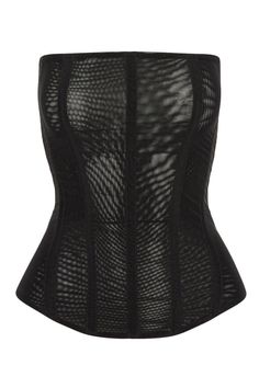 Muse Mesh Corset Top - Black | LEAU Black Mesh Corset, Satin Corset Top, Black Corset Top, Mesh Corset, Strapless Corset, Black Corset, Edgy Look, Mesh Material, Strap Tops