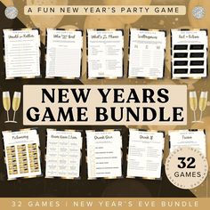 the new year's party game bundle