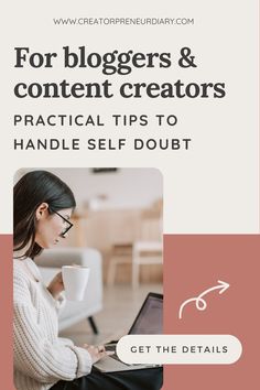 Do you doubt yourself as a blogger? It happens to the best of us! Learn 9 effective strategies to overcome self doubt and fear as a creative entrepreneur. I've been blogging for over a year, and these tips have been game-changers for my confidence. Say Hi