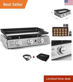 an electric grill with the words best seller on it