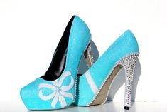 Blue Glitter Heels with Pearls – Wicked Addiction Glamorous Blue High Heel Wedding Shoes, Blue Glamorous Wedding Shoes For Party, Blue Rhinestone Wedding Shoes, Blue Wedding Shoes With Rhinestones, Blue Rhinestone Wedding Shoes For Formal Occasions, Elegant Light Blue Wedding Shoes For Formal Occasion, Elegant Blue Heels With Rhinestones, Luxury Blue Heels With Rhinestones, Elegant Blue Wedding Shoes With Crystals