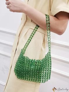 BirdinBag - Elegant Beaded Shoulder Bag Beaded Shoulder Bag, Hobo Bag Patterns, Beaded Bag, Craft Bags, Word Wrap, Beaded Bags, Hobo Handbags, Bird In Bag, Bead Designs