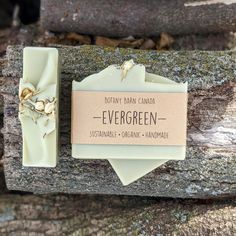 "This bar of soap is named Evergreen for its woodsy scent and wintery feel! Scented with rosemary and cedarwood essential oils and coloured with French Green Clay, this soap reminds me of an evergreen forest after a fresh snowfall :) French Green Clay is a wonderful additive for soaps because it is believed to help absorb impurities from the skin. Avocado oil and shea butter will help keep your skin moisturized this winter, and the castor oil and coconut oil in this soap makes for a nice bubbly Soap Swirl Design, Castor Oil And Coconut Oil, French Green Clay Soap, Fresh Snowfall, Handmade Soap Recipes, Rosemary Essential Oil, Green Soap, French Green Clay, Christmas Soap