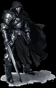 Armor Drawing, Black Armor, Knight Art, Knight Armor, Medieval Armor