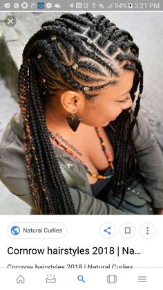 Mohawk Braid Styles, Goddess Braid Ponytail, Single Braids Hairstyles, Feed In Braids Ponytail, Black Haircut Styles, Braids With Shaved Sides, Hype Hair, Two Braid Hairstyles, Black Hair Updo Hairstyles