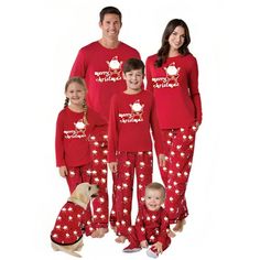 Elevate your holiday festivities with The Christmas-themed Family Matching Pajama Set. Create cherished memories in coordinated comfort and style. These festive pajamas bring joy, warmth, and togetherness to your family's Christmas celebration, making it truly magical. Specifications: Material: Polyester Collar: Round-Neck Length: Ankle-Length Pants Pattern Type: Print Sleeve Length: Full Item Type: Pajamas Pajamas For Teens, Nightwear Outfits, Son Clothes, Christmas Pajamas Kids, Stroganoff Recipe, Boys Sleepwear, Matching Christmas Pajamas, Cozy Pajamas, Pajamas Comfy