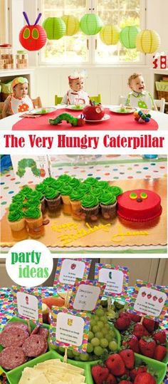 the very hungry caterpillar birthday party