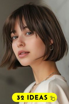 Embrace a new look with 32 French bob haircuts, ideal for updating your style with a touch of Parisian chic. These bobs range from modern and sharp to classic and flowing, suitable for every occasion. French Bob Haircut, Shaggy Bob Haircut, Chic Haircut, Womens Haircuts Medium, Bob Haircut Curly, Blonde Bob Hairstyles, Angled Bob, Boring Hair