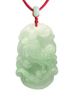 Meaning: In Chinese culture, jadeite jade is believed to have healing power and wards off evil spirits. The Chinese Zodiac is represented by 12 Animals in the cycle of 12 years.#jade#jadeite#necklace#pendant#rooster Chinese Heritage, Diy Jewelry Tutorials, Chinese Jewelry