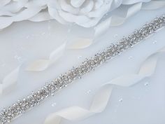 "Silver Wedding Belt, Bridal Belt, Crystal Belt for Wedding Dress, Wedding Sash, Wedding Dress Belt, Rhinestone Belt, Evening Prom Belt Made with love in our studio in California <3 This gorgeous wedding belt will be an amazing complement  for your dress! The ribbon is double side faced silky satin or organza ribbon of high textile quality. It is pleasant to eye and soft to touch. The color is wholesome and saturated. The jewel part includes rhinestones, crystals of different sizes. The combinat Belt For Wedding Dress, Sash Wedding Dress, Wedding Belt, Wedding Dress Belt, Crystal Belt, Wedding Sash Belt, Jewel Colors, For Wedding Dress, Beautiful Belts