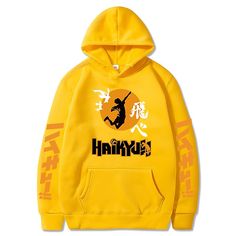 Gender:Men's,Women's; What's in the box:Hoodie; Types:Cosplay Costume,Hoodie,Cartoon,Back To School; Holiday:Back To School; Style:Cosplay,Casual,Plus Size; Material:100% Polyester; Age Group:Adults'; Characters:Karasuno High; Cosplay Works:Haikyuu; Design:Harajuku,Graphic,Kawaii; Product Dimensions:0.0000.0000.000; Net Weight:0.28; Production mode:External procurement; Clothing Length:; Bust:; EU Size:null; Shoulder Width:; Sleeve Length:; UK Size:null; US Size:null; Print Type:Hot Stamping Yellow Anime, Haikyuu Cosplay, Anime Woman, Hooded Sweatshirt Men, Cool Hoodies