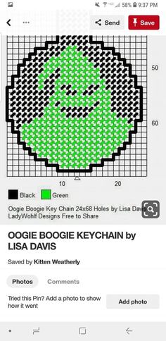 an image of a cross stitch pattern on the app