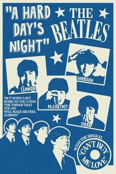 the beatles concert poster for their show at the palace theatre in london, england on may 22