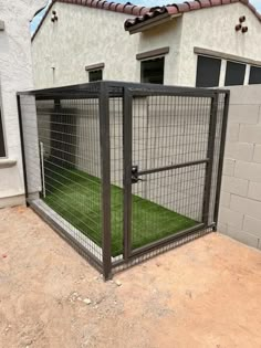 Petsafe dog run installed in phoenix az Outdoor Dog Area, Outdoor Dog Runs, Dog Boarding Ideas, Backyard Dog Area, Kennel Ideas Outdoor, Dog Friendly Backyard, Dog Backyard, Dog Room Decor, Dog Kennel Designs