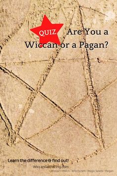 the cover of quiz are you a wiccamor a paggan?