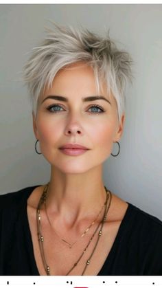 Fine Flat Hair Pixie Cuts, Short Trendy Hair, Edgy Pixie Hairstyles