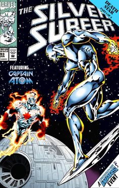 the silver surfer comic book cover