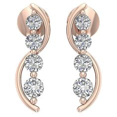 Item Description Best Quality - Guaranteed Low Prices. Save big $$$ buy directly from the diamond and jewelry manufacturer. Natural Diamond Diamond Fashion Earrings ! LIMITED PIECES AVAILABLE!!! So don't wait and let this beautiful piece pass away!!! Bid now!!! WE ONLY SELL REAL DIAMONDS!!! 100% SATISFACTION GUARANTEED OR 100% MONEY BACK !!!! GIVE A PLEASANT SURPRISE TO YOUR LOVED ONES!! ALL OUR ITEMS COME WITH A BEAUTIFUL GIFT BOX !!!!!! 100% NATURAL DIAMONDS COMES WITH APPRAISAL CERTIFICATE! This Diamond Fashion Earrings is so stunning and magnificent, when worn. The diamond glitters constantly, as it catches the light. It is of a classic design, which will never go out of style and is certain to appeal to all tastes. The diamond is beautifully set making it stand out from the crowd. Jus Diamond Pendants Designs, Engagement Earrings, Huggie Earring, Jewelry Education, Wedding Anniversary Gift, Diamonds And Gold, Diamond Gold, Small Earrings, Fine Jewellery Earrings