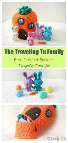 the traveling tu family crochet pattern